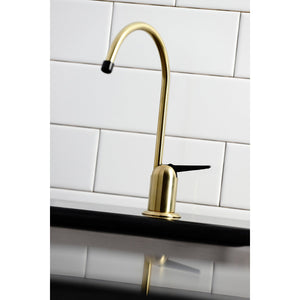Americana K6197 Single-Handle 1-Hole Deck Mount Water Filtration Faucet, Brushed Brass