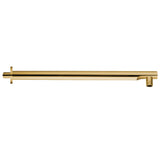 AquaElements K8113E2 13-Inch Rain Drop Shower Arm with Flange, Polished Brass