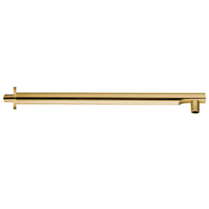 AquaElements K8113E2 13-Inch Rain Drop Shower Arm with Flange, Polished Brass