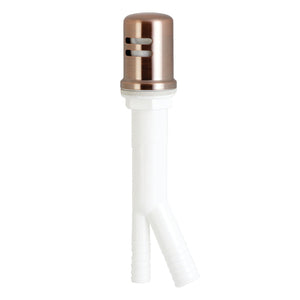 Trimscape K811AC Dishwasher Air Gap with Brass Cover, Antique Copper