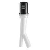Trimscape K811MB Dishwasher Air Gap with Brass Cover, Matte Black