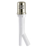Trimscape K811PN Dishwasher Air Gap with Brass Cover, Polished Nickel
