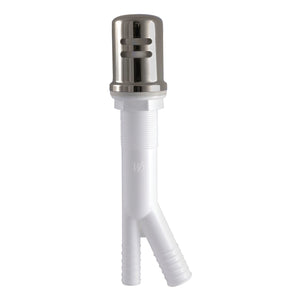 Trimscape K811SN Dishwasher Air Gap with Brass Cover, Brushed Nickel