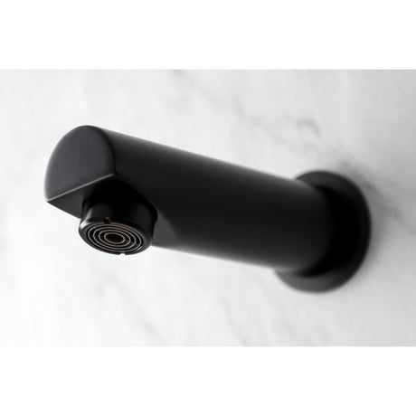 Shower Scape K8187A0 6-1/2 Inch Non-Diverter Tub Spout, Matte Black