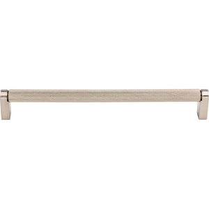 Top Knobs M2604 Amwell Bar Pull 8 13/16 Inch (c-c) - Brushed Satin Nickel