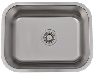 DAX Stainless Steel Single Bowl Kitchen Sink with 18 Gauges KA-2317