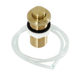 Trimscape KA217 Garbage Disposal Air Switch Button, Brushed Brass
