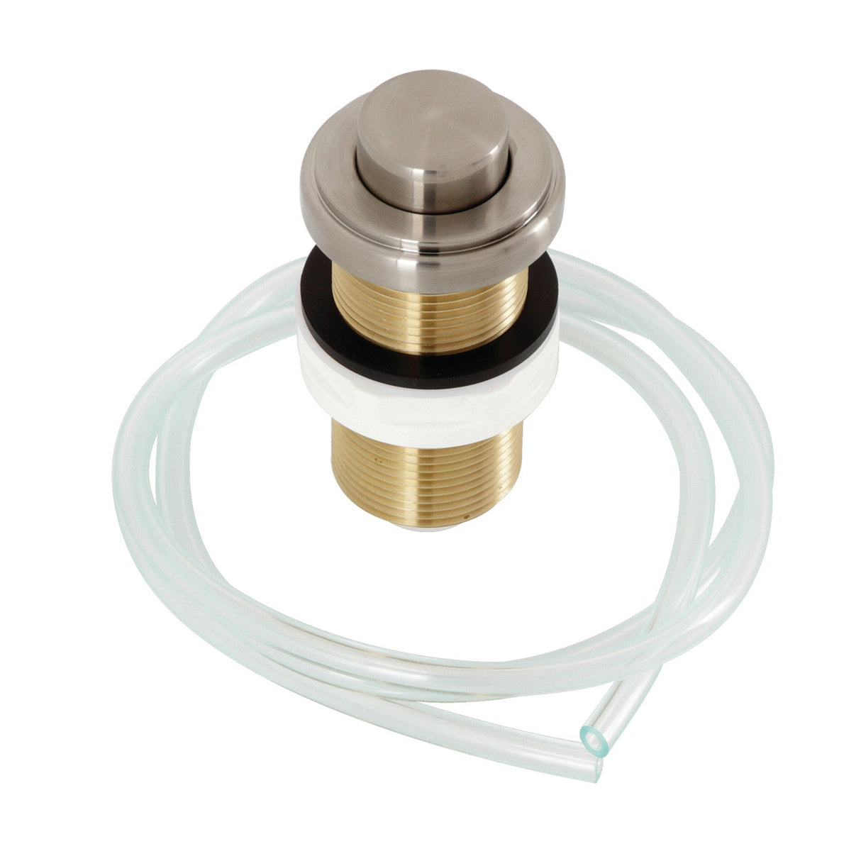 Trimscape KA218 Garbage Disposal Air Switch Button, Brushed Nickel