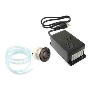 Trimscape KADK315 Dual Outlet Garbage Disposal Air Switch Kit, Oil Rubbed Bronze
