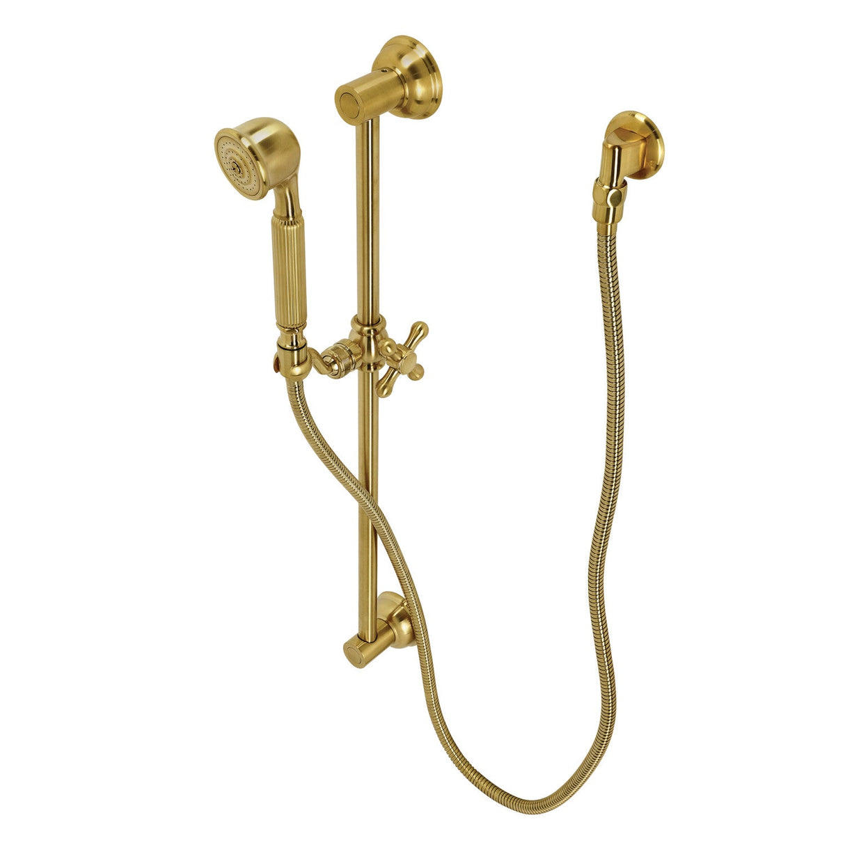 Made To Match KAK3327W7 Hand Shower Combo with Slide Bar, Brushed Brass