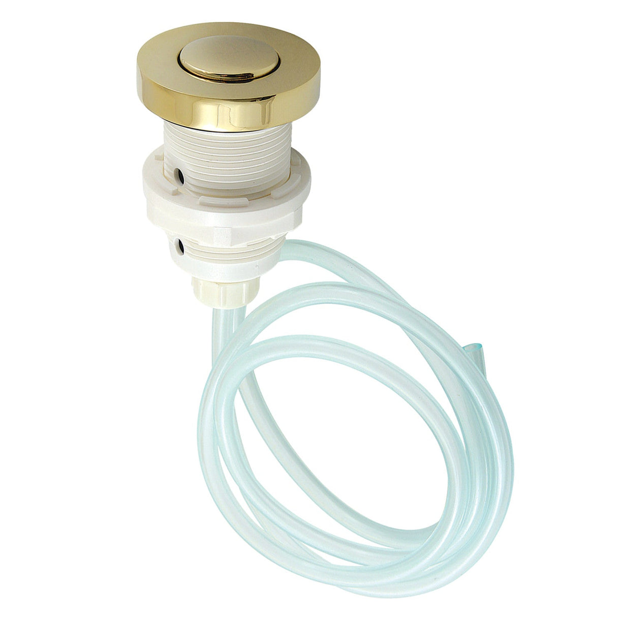Trimscape KAM312 Garbage Disposal Air Switch Button, Polished Brass