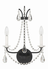 Karrington 2 Light Aged Brass Sconce KAR-90902-AG-CL-MWP