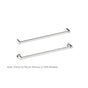 Kartners 137240 Porto 24" Towel Bar