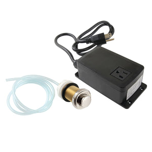 Trimscape KASK216 Single Outlet Garbage Disposal Air Switch Kit, Polished Nickel