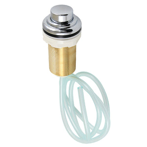 Gourmetier KAT211 Garbage Disposal Air Switch Button, Polished Chrome