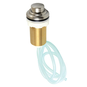 Gourmetier KAT218 Garbage Disposal Air Switch Button, Brushed Nickel