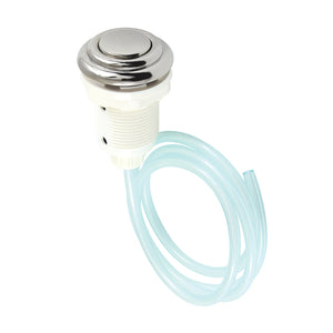 Gourmetier KAT316 Garbage Disposal Air Switch Button, Polished Nickel