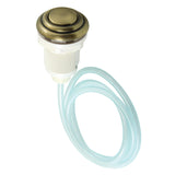 Gourmetier KAT31AB Garbage Disposal Air Switch Button, Antique Brass