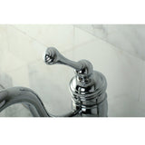 Heritage KB1421BL Single-Handle 1-Hole Deck Mount Vessel Faucet, Polished Chrome