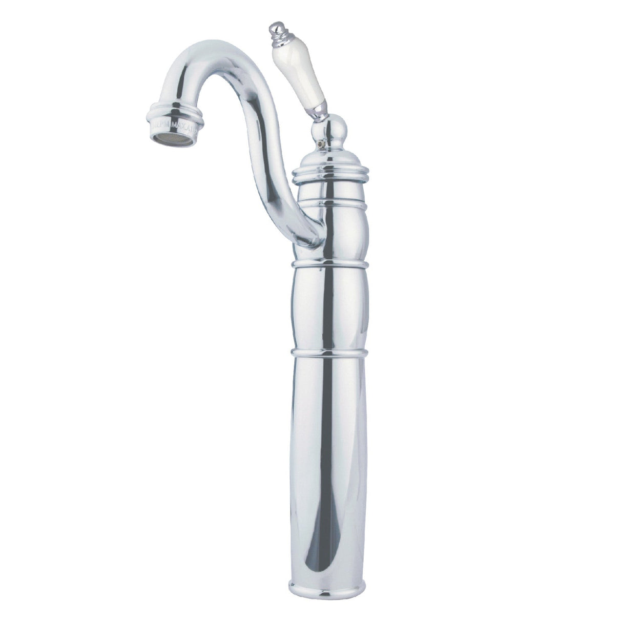 Heritage KB1421PL Single-Handle 1-Hole Deck Mount Vessel Faucet, Polished Chrome