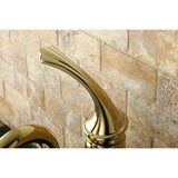 Georgian KB1422GL Single-Handle 1-Hole Deck Mount Vessel Faucet, Polished Brass
