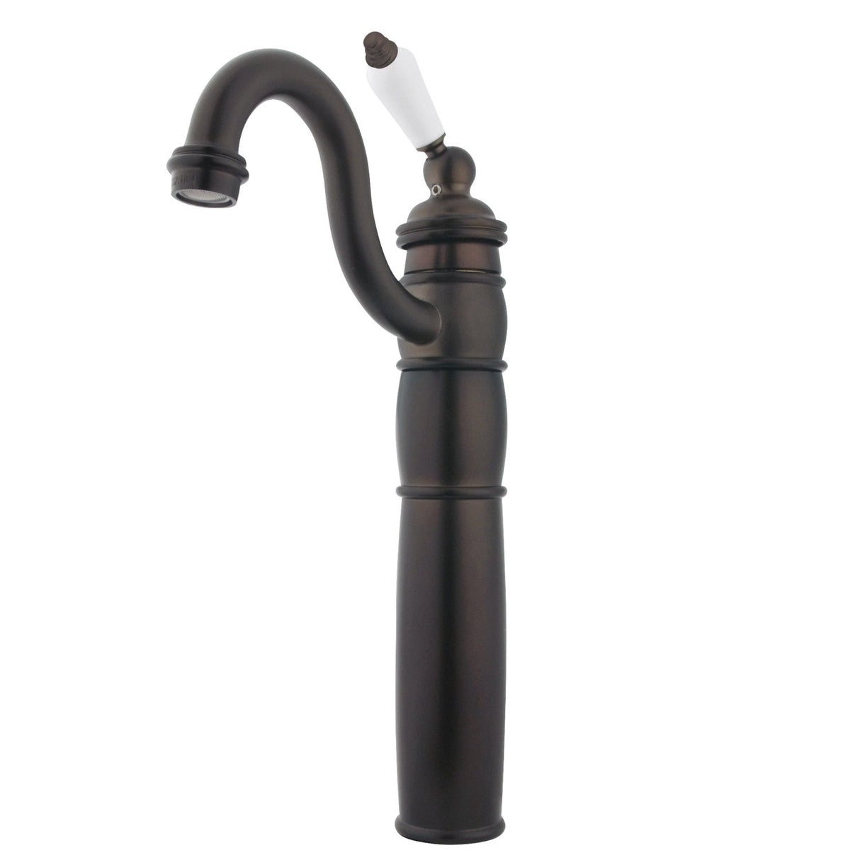 Heritage KB1425PL Single-Handle 1-Hole Deck Mount Vessel Faucet, Oil Rubbed Bronze