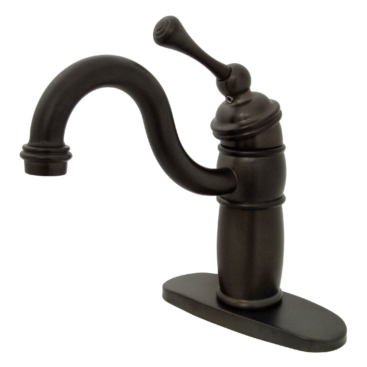 Vintage KB1485BL Single-Handle 1-Hole Deck Mount Bar Faucet, Oil Rubbed Bronze