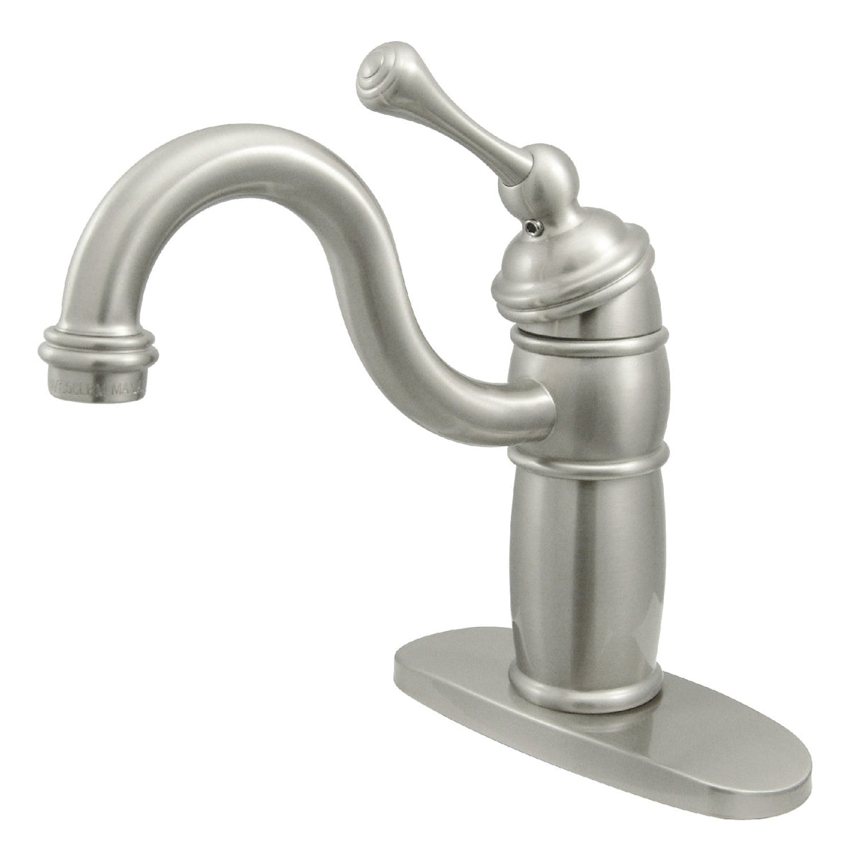 Vintage KB1488BL Single-Handle 1-Hole Deck Mount Bar Faucet, Brushed Nickel