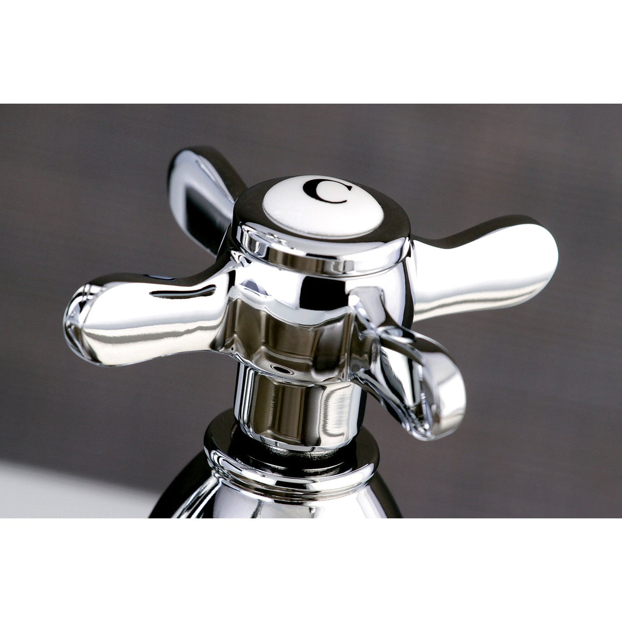 Essex KB1491BEX Two-Handle 2-Hole Deck Mount Bar Faucet, Polished Chrome