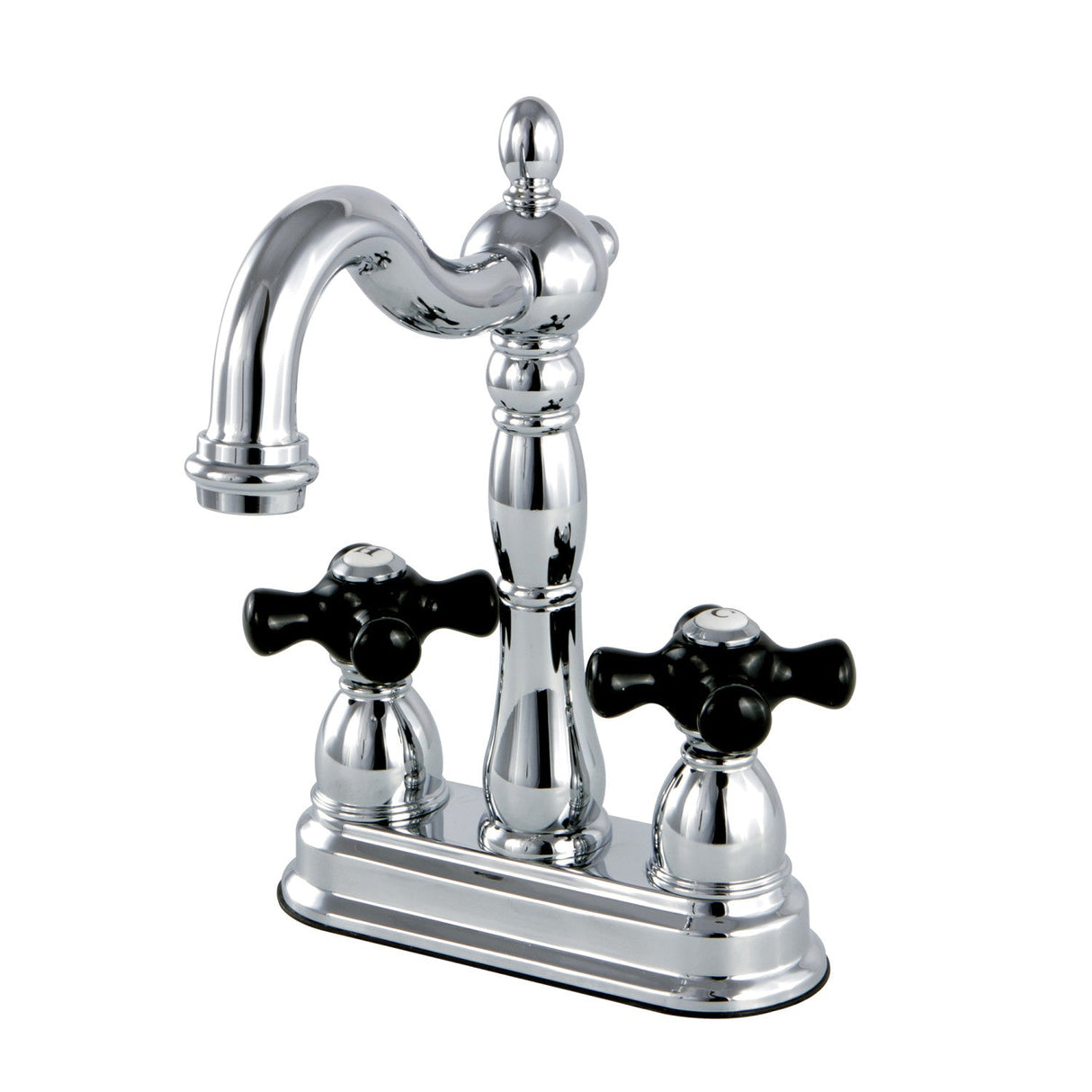 Duchess KB1491PKX Two-Handle 2-Hole Deck Mount Bar Faucet, Polished Chrome