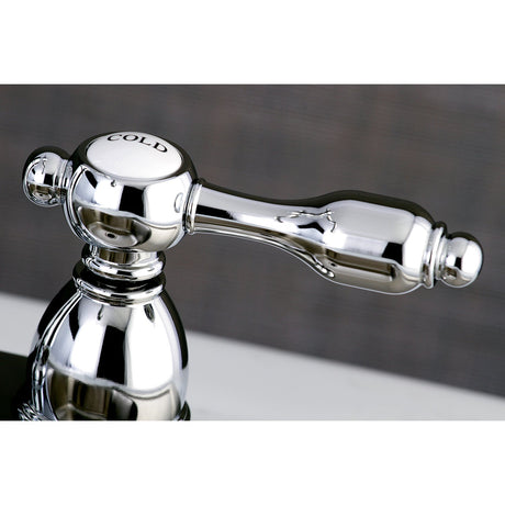 Tudor KB1491TAL Two-Handle 2-Hole Deck Mount Bar Faucet, Polished Chrome