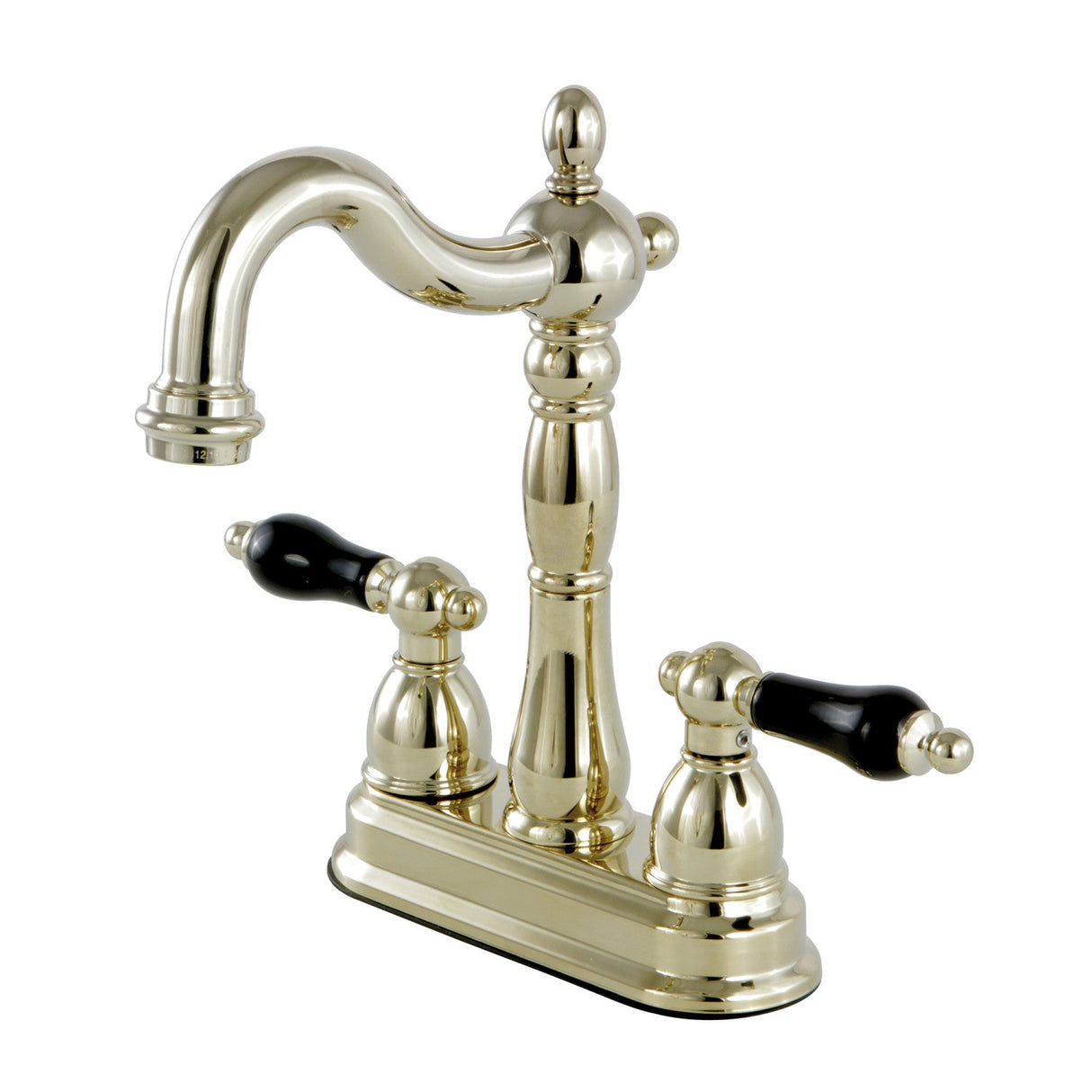 Duchess KB1492PKL Two-Handle 2-Hole Deck Mount Bar Faucet, Polished Brass