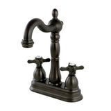 Essex KB1495BEX Two-Handle 2-Hole Deck Mount Bar Faucet, Oil Rubbed Bronze