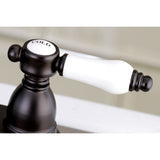 Bel-Air KB1495BPL Two-Handle 2-Hole Deck Mount Bar Faucet, Oil Rubbed Bronze