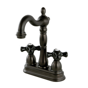 Duchess KB1495PKX Two-Handle 2-Hole Deck Mount Bar Faucet, Oil Rubbed Bronze