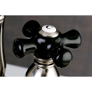 Duchess KB1498PKX Two-Handle 2-Hole Deck Mount Bar Faucet, Brushed Nickel