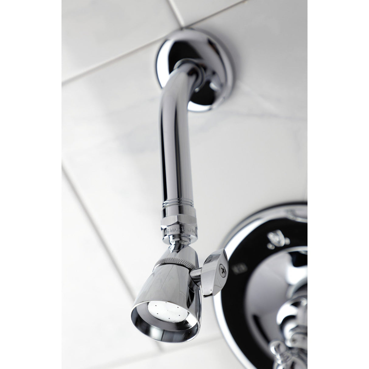 KB1631NL Single-Handle 3-Hole Wall Mount Tub and Shower Faucet, Polished Chrome