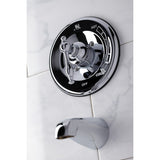 KB1631NLTO Single-Handle 2-Hole Wall Mount Tub and Shower Faucet Tub Only, Polished Chrome