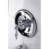 KB1631NLTO Single-Handle 2-Hole Wall Mount Tub and Shower Faucet Tub Only, Polished Chrome