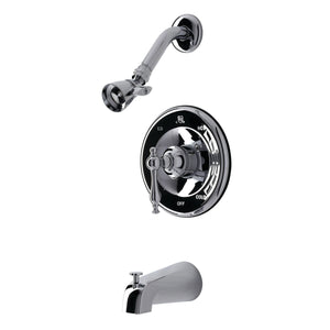 KB1631NL Single-Handle 3-Hole Wall Mount Tub and Shower Faucet, Polished Chrome