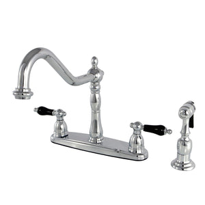 Duchess KB1751PKLBS Two-Handle 4-Hole Deck Mount 8