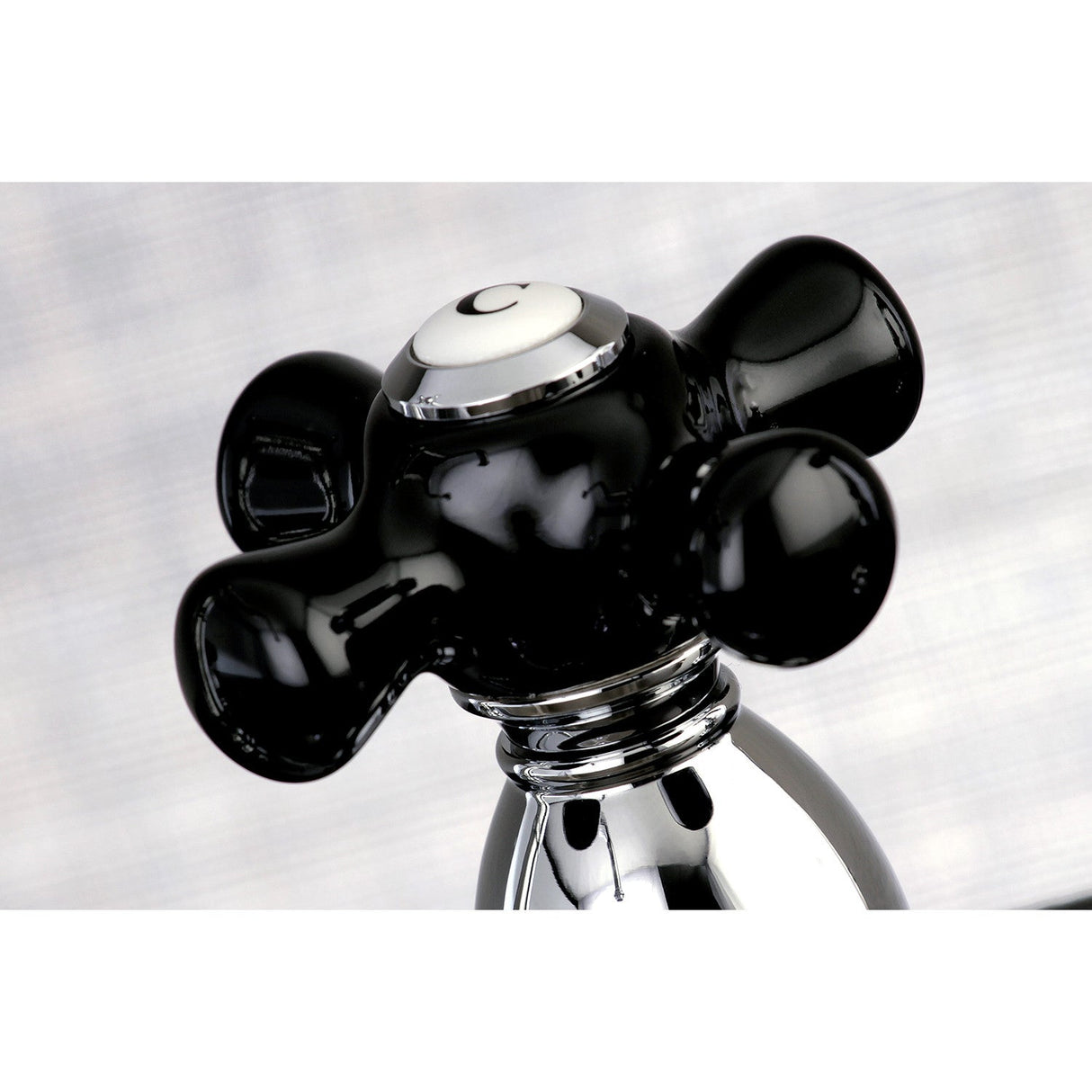 Duchess KB1751PKXBS Two-Handle 4-Hole Deck Mount 8" Centerset Kitchen Faucet with Side Sprayer, Polished Chrome