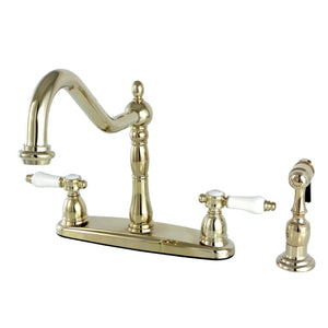 Bel-Air KB1752BPLBS Two-Handle 4-Hole Deck Mount 8