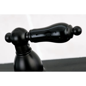 Duchess KB1755PKLBS Two-Handle 4-Hole Deck Mount 8" Centerset Kitchen Faucet with Side Sprayer, Oil Rubbed Bronze