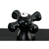 Duchess KB1755PKXBS Two-Handle 4-Hole Deck Mount 8" Centerset Kitchen Faucet with Side Sprayer, Oil Rubbed Bronze