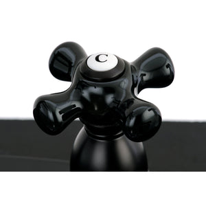 Duchess KB1755PKXBS Two-Handle 4-Hole Deck Mount 8" Centerset Kitchen Faucet with Side Sprayer, Oil Rubbed Bronze