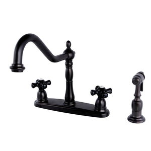 Duchess KB1755PKXBS Two-Handle 4-Hole Deck Mount 8
