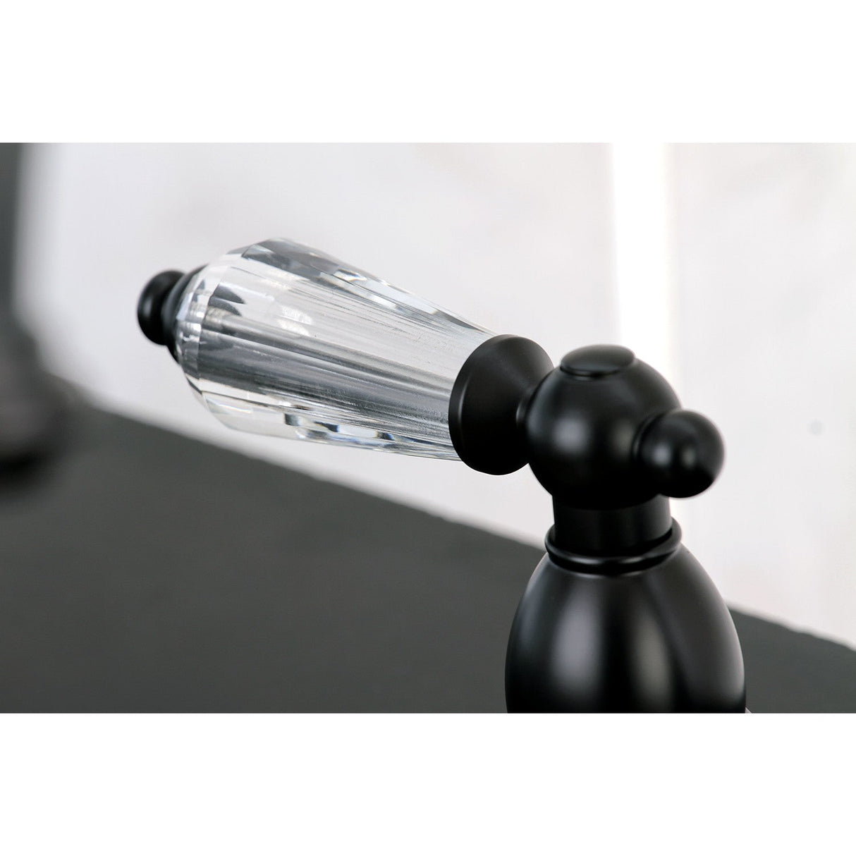Wilshire KB1755WLLBS Two-Handle 4-Hole Deck Mount 8" Centerset Kitchen Faucet with Side Sprayer, Oil Rubbed Bronze