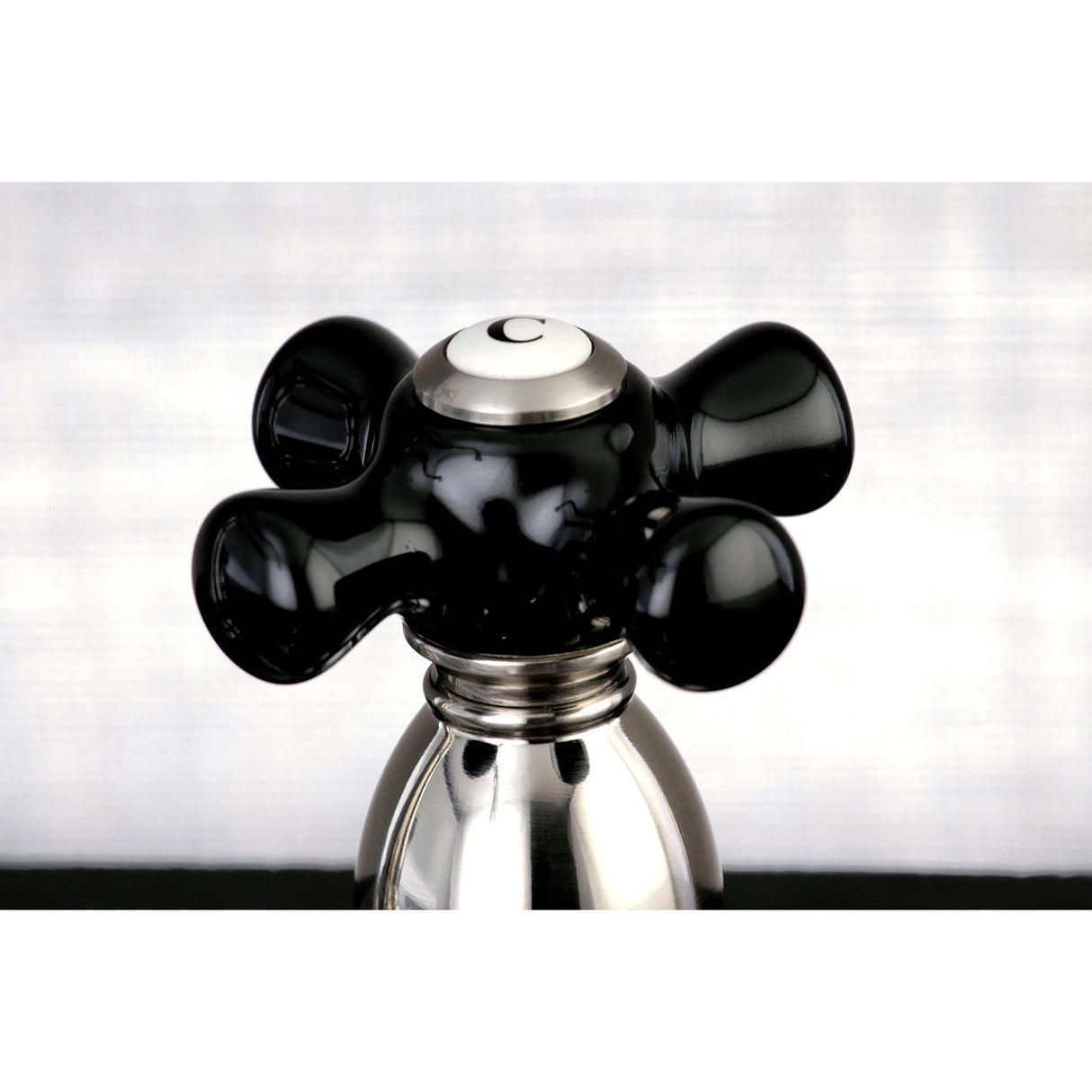 Duchess KB1758PKXBS Two-Handle 4-Hole Deck Mount 8" Centerset Kitchen Faucet with Side Sprayer, Brushed Nickel