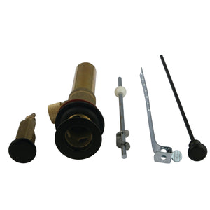 Trimscape KB2005 Brass Pop-Up Bathroom Sink Drain with Overflow, 22 Gauge, Oil Rubbed Bronze